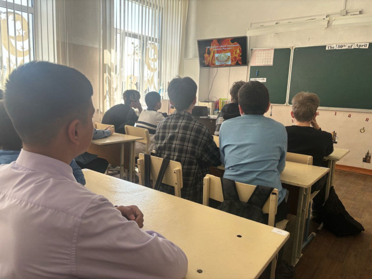 Уроки по культуре безопасности, посвящённые "Дню пожарной охраны".