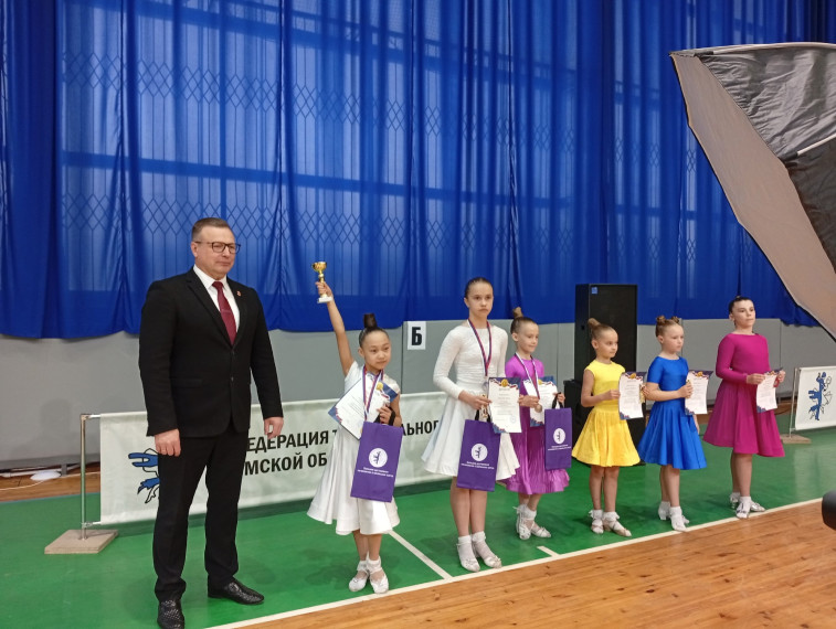 Соревнования по танцевальному спорту.